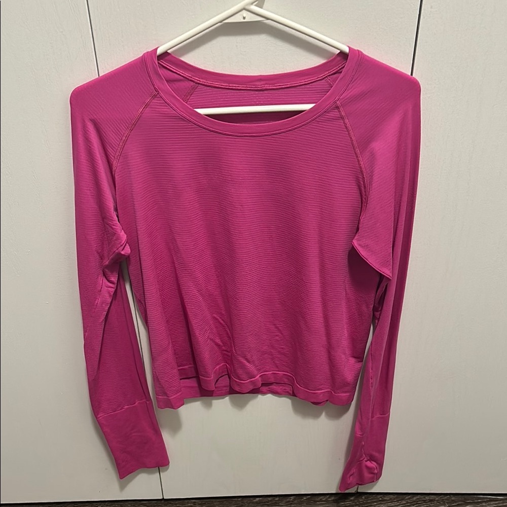 lululemon athletica swiftly tech long sleeve waist length